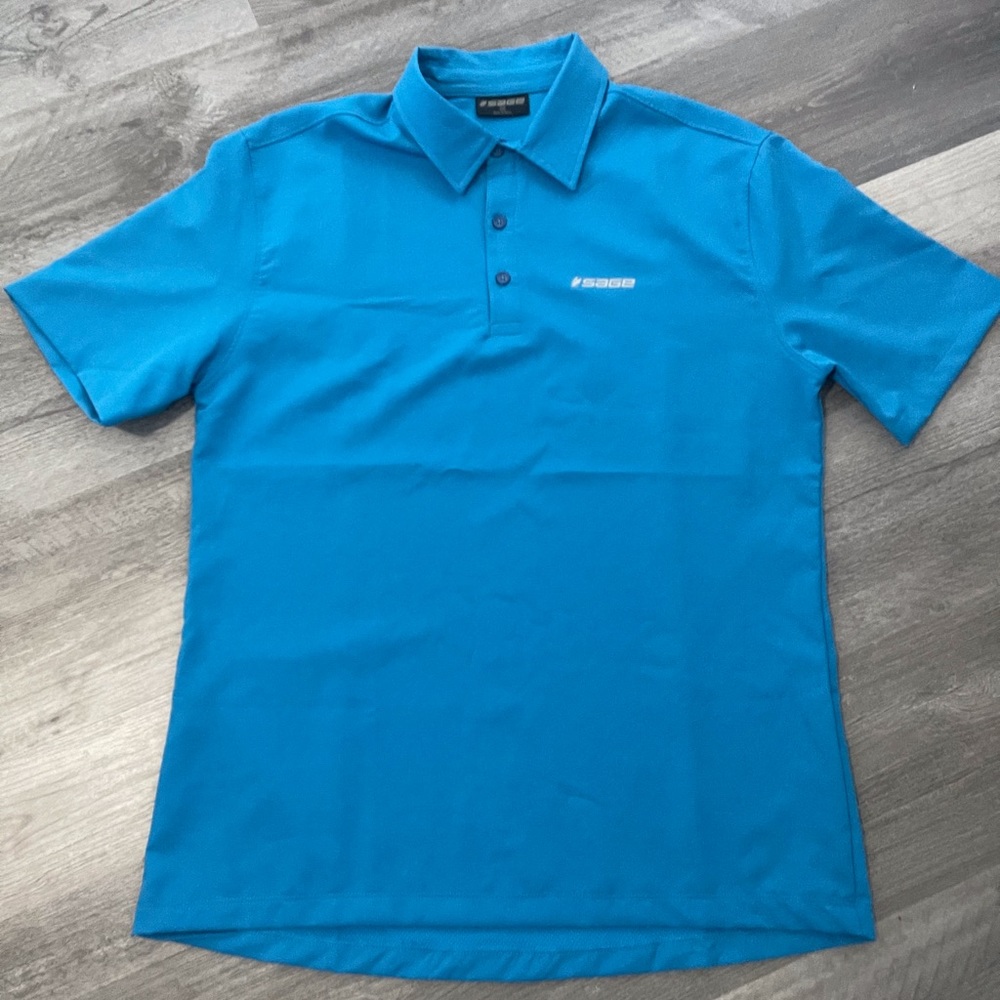 Men's brand new Sage golf shirt